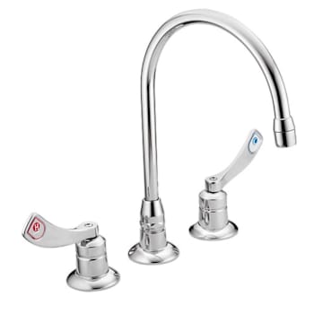 Moen M-Dura Chrome Two-Handle Kitchen Faucet