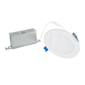 Image for Halo® 4" LED Slim Smooth-Lens Canless Downlight, Selectable CCT from HD Supply