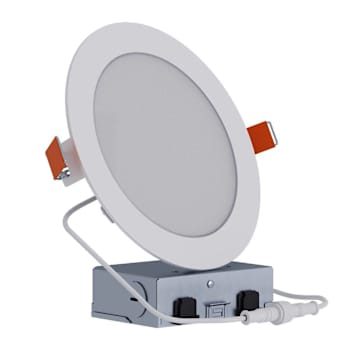 Image for Halo® 6" LED Slim Low-Glare Canless Downlight, Selectable CCT from HD Supply