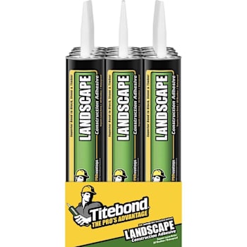 Titebond Provantage Landscape Construction Adhesive, 28 Oz., Package Of 12