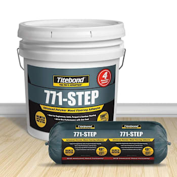 Titebond 771-Step Flooring Adhesive, 4 - 0.75 Gallon Pouches / Pail