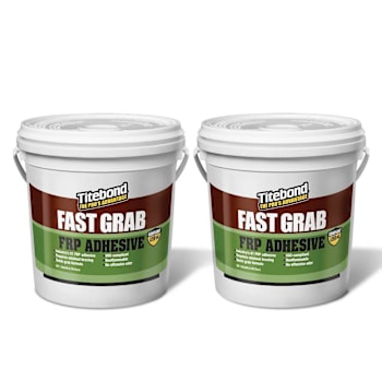 Titebond Fast Grab Frp Adhesive, 1 Gallon Pail, Package Of 2