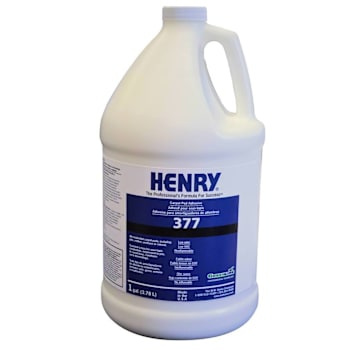 Image for Henry 377 Carpet Pad Floor Adhesive, 1 Gallon from HD Supply