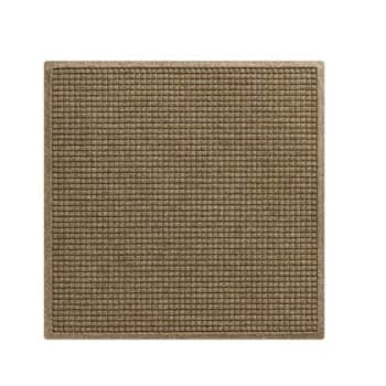 Image for M+a Matting Waterhog® Squares Fashion Mat Camel 4'X6' Smooth Backing from HD Supply