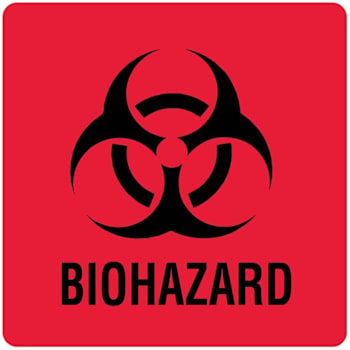 Image for Rrd Biohazard Warning Label 3" X 3" Package Of 20 from HD Supply