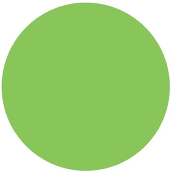 Image for Rrd Fluorescent Green Paper Circle 3" Dia from HD Supply