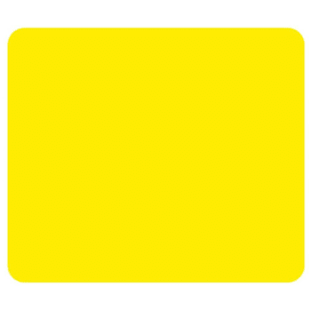 Rrd Vinyl Rectangle 7/8" X 3/4" Yellow
