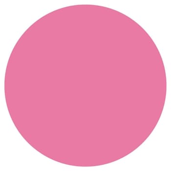 Rrd Vinyl Circle 3/4" Dia Pink