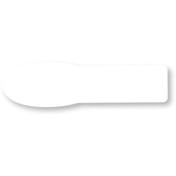 Rrd Extra Large Uniflag 2-1/4" X 5/8" White Package Of 90