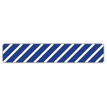 Rrd Uniflag30 Striped 1" X 3/16" Dark Blue Package Of 900