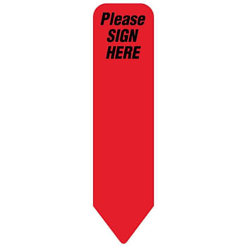 Rrd Uniarrow Orig Please Sign Here Red Package Of 150