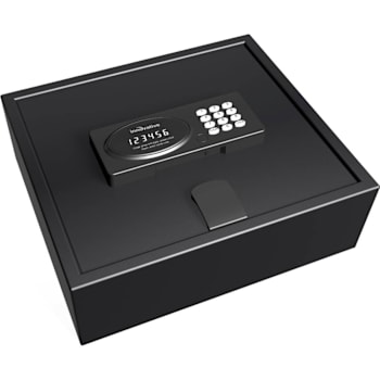 Image for Innovative Top Open Safe, 15" Laptop Compatible, Lighted Keypad, Black from HD Supply