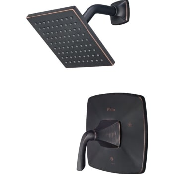 Image for Pfister®  Bronson™ Rain Spray Shower and Trim, 1.8 GPM Shower, Tuscan Bronze from HD Supply