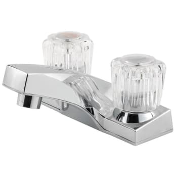 Image for Pfister® Pfirst™ Lavatory Faucet W/ 1.2 Gpm, 2 Acrylic Knobs In Chrome from HD Supply
