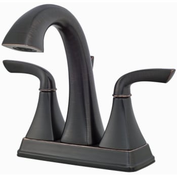 Image for Pfister® Bronson™ Bathroom Faucet, 1.2 GPM, 5.375" Spout, 4" Center, Tuscan Bronze from HD Supply