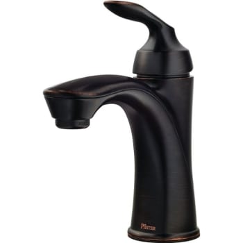 Pfister Avalon Single-Handle 4" Centerset Bath Faucet Bronze, Push & Seal Drain