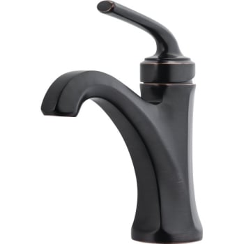 Pfister Arterra Single Control 4 Centerset Bathroom Faucet In Tuscan Bronze Hd Supply