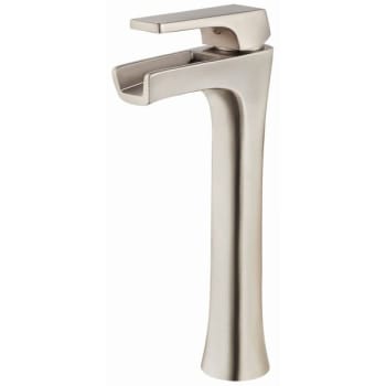 Image for Pfister Kelen Single Control Vessel Bathroom Trough Faucet in Brushed Nickel from HD Supply