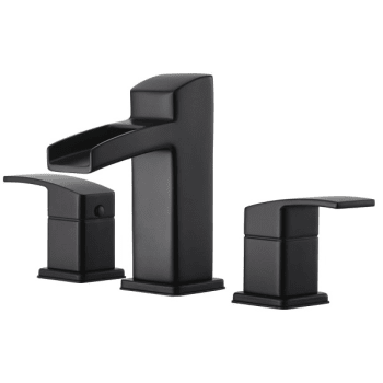 Image for Pfister® Kenzo™ Bathroom Faucet, 1.2 GPM, 3.656" Spout, 8" Center, Matte Black from HD Supply