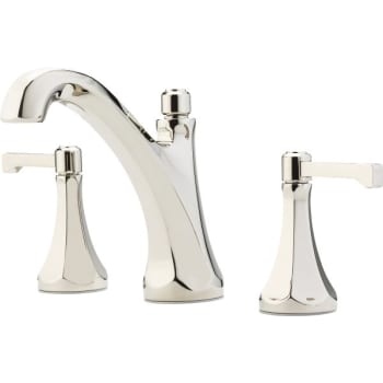 Image for Pfister® Arterra™ Bathroom Faucet, 1.2 GPM, 4.968" Spout, 8" Center, 2-Handles, Polished Nickel from HD Supply