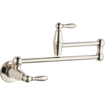 Image for Pfister Port Haven Pot Filler Faucet In Polished Nickel from HD Supply
