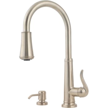 Pfister Ashfield 1 Handle Pull Down Kitchen Faucet With Soap