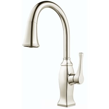 Pfister Briarsfield 1 Handle Pull Down Kitchen Faucet In Polished