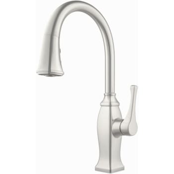 Pfister Briarsfield 1 Handle Pull Down Kitchen Faucet In Stainless