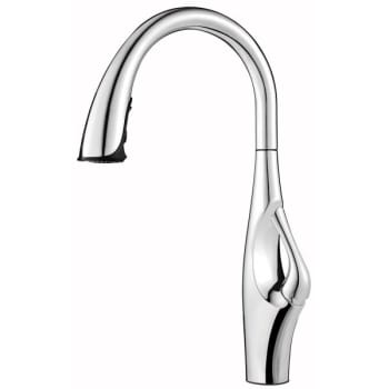 Image for Pfister Kai 1-Handle Pull-Down Kitchen Faucet In Polished Chrome from HD Supply