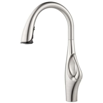 Image for Pfister Kai 1-Handle Pull-Down Kitchen Faucet In Stainless Steel from HD Supply