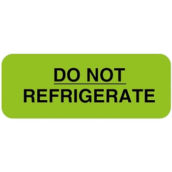 Rrd Do Not Refrigerate- Fl Grn
