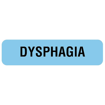 Rrd Dysphagia Nutrition Communication Labels 1-1/4" X 5/16"