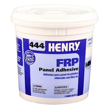 Image for Henry 444 Fiberglass Reinforced Panel (Frp Panel) Adhesive, 1 Gallon from HD Supply