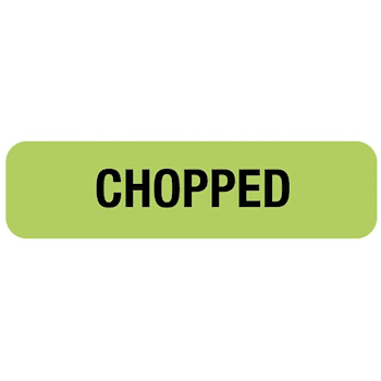 Rrd Chopped Nutrition Communication Labels 1-1/4" X 5/16"