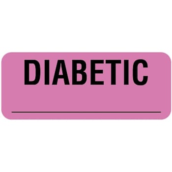Rrd Patient Care And Condition Labels 2-1/4" X 7/8"