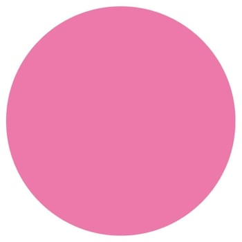 Rrd Paper Circles 3/4" Fl Pink