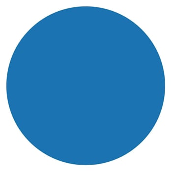 Rrd Vinyl Circles 1/2"Dk Blu
