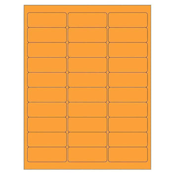 Rrd Laser Printer Label 2-5/8" X 1" Package Of 25