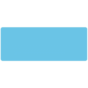 Rrd Paper Rectangles 2-1/4" X 7/8" Light Blue