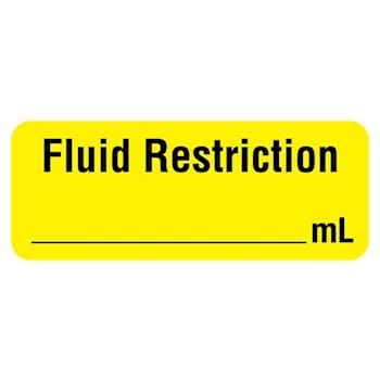 Image for Rrd Fluid Restriction Labels 2-1/4" X 7/8" from HD Supply