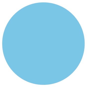 Rrd Paper Circles 3/4" Blu