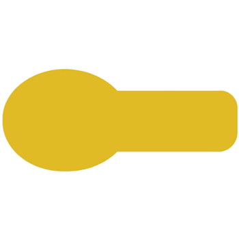 Rrd Unimark Flag 3/4" X 5/16" Gold Package Of 520