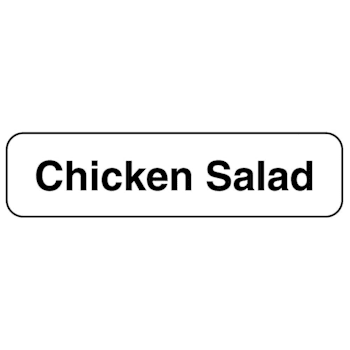 Image for Rrd Chicken Salad Food Identification Labels 1-1/4" X 5/16" from HD Supply