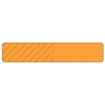 Rrd Uniflag30 1" X 3/16" Orange Package Of 900