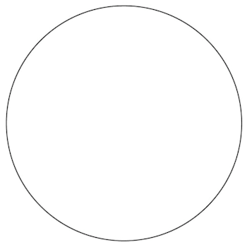 Rrd Paper Circle 1" Dia White