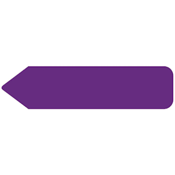 Rrd Solid Blank Uniarrow Purple Package Of 150