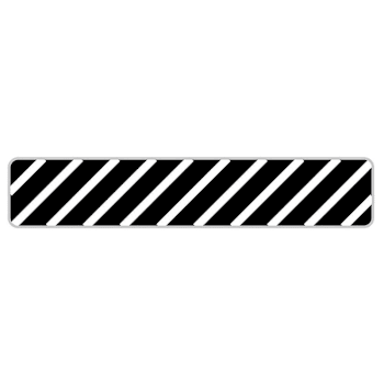 Rrd Uniflag30 Striped 1" X 3/16" Package Of 900