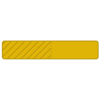 Rrd Uniflag 30 1" X 3/16" Gold Package Of 900