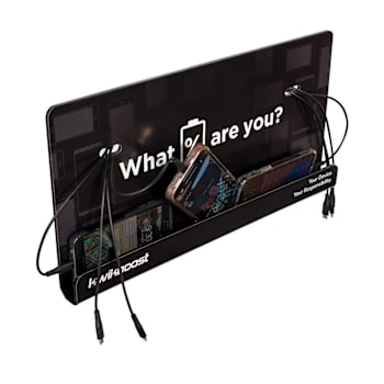 Luxor Kwikboost® Basic Courtesy Charge Station Wall Mount W/Acrylic Sign Holder