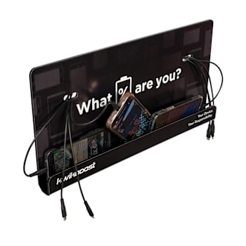 Image for Luxor Kwikboost® Standard Courtesy Charge Station Wall Mount W/Custom Graphics from HD Supply